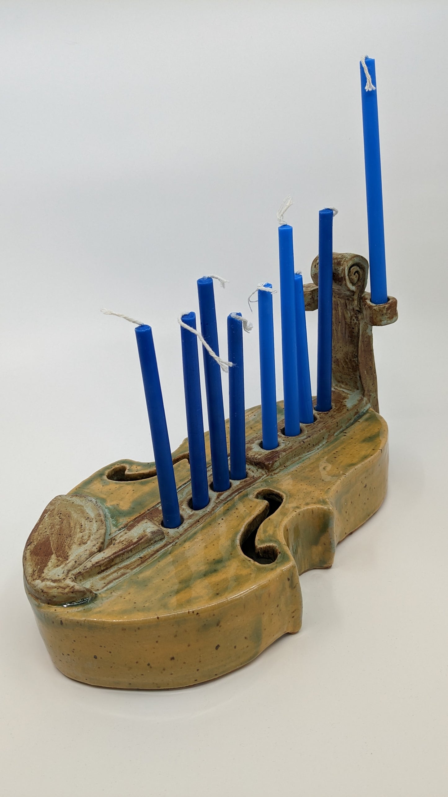 Violin Menorah