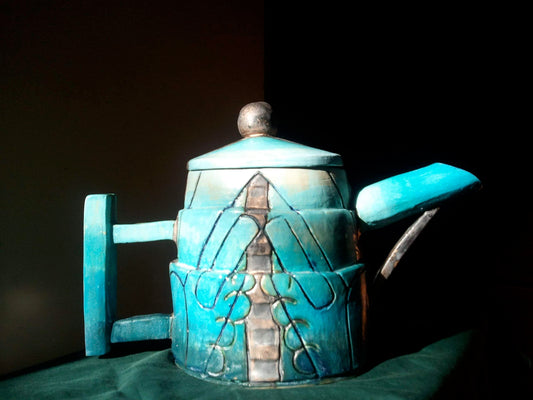 Water tower teapot