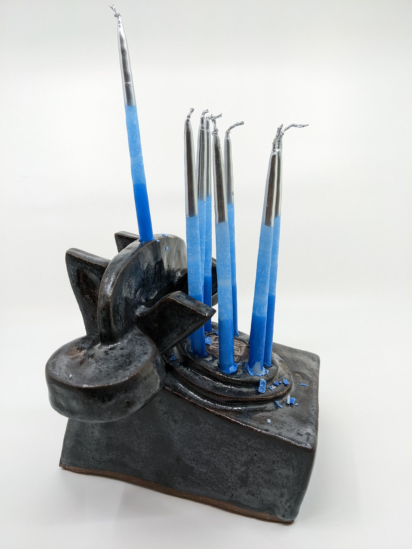 Old Telephone Menorah