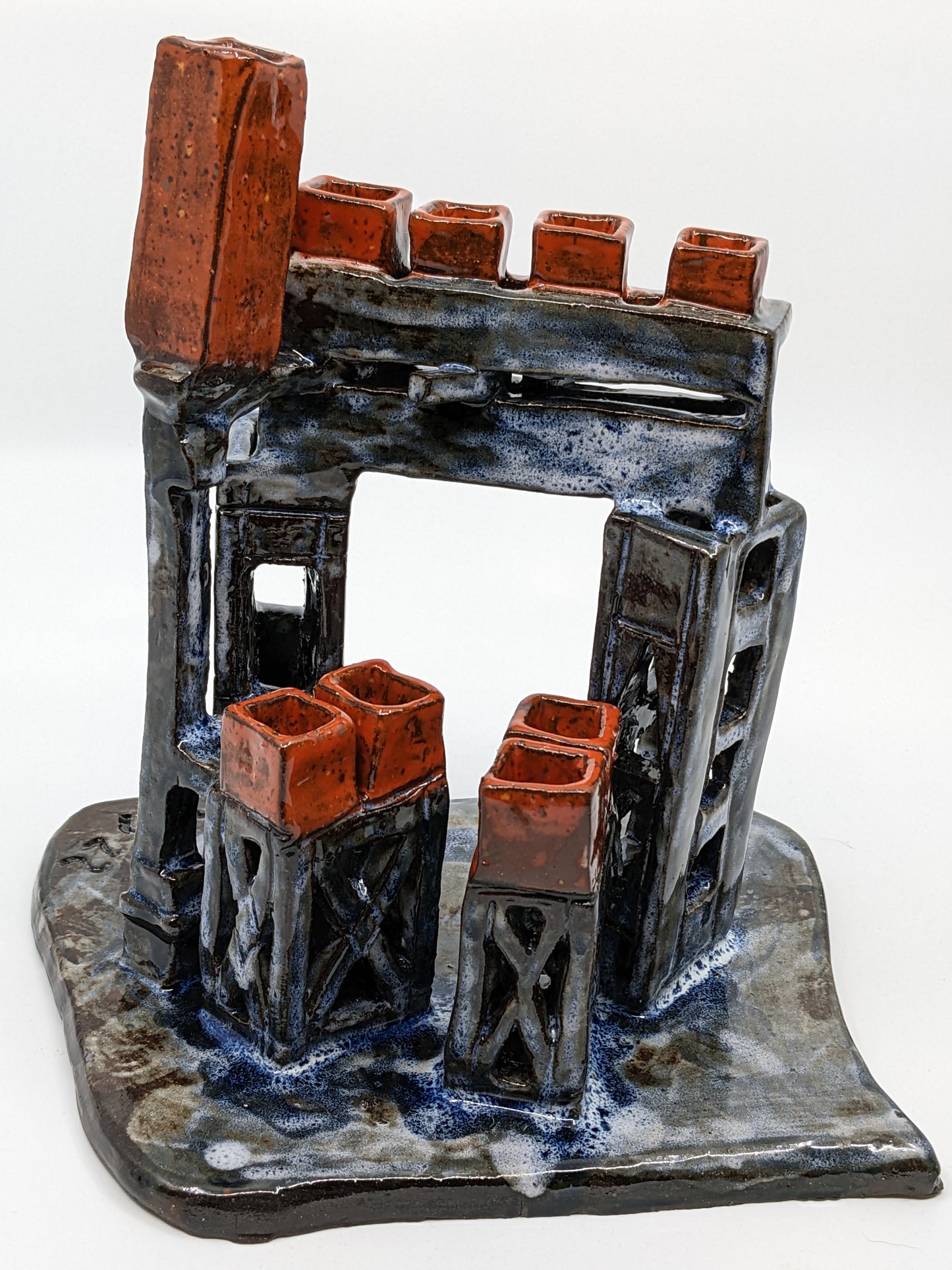 Industrial Menorah #2