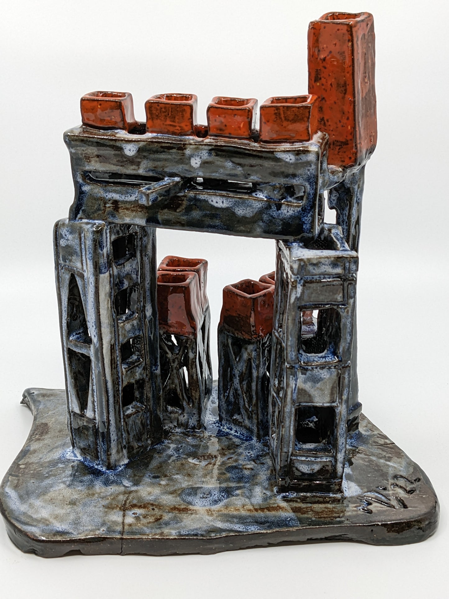 Industrial Menorah #2