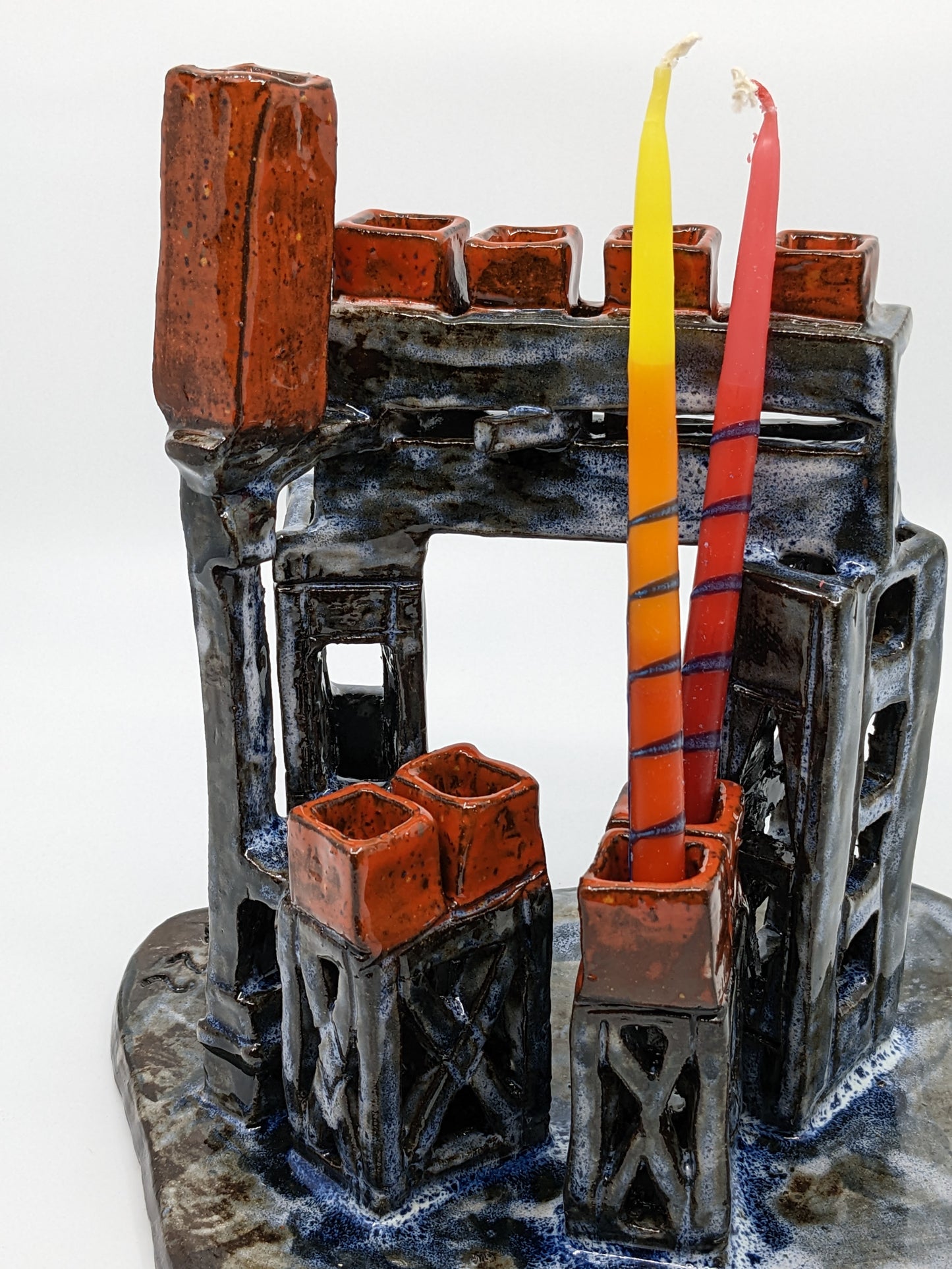 Industrial Menorah #2