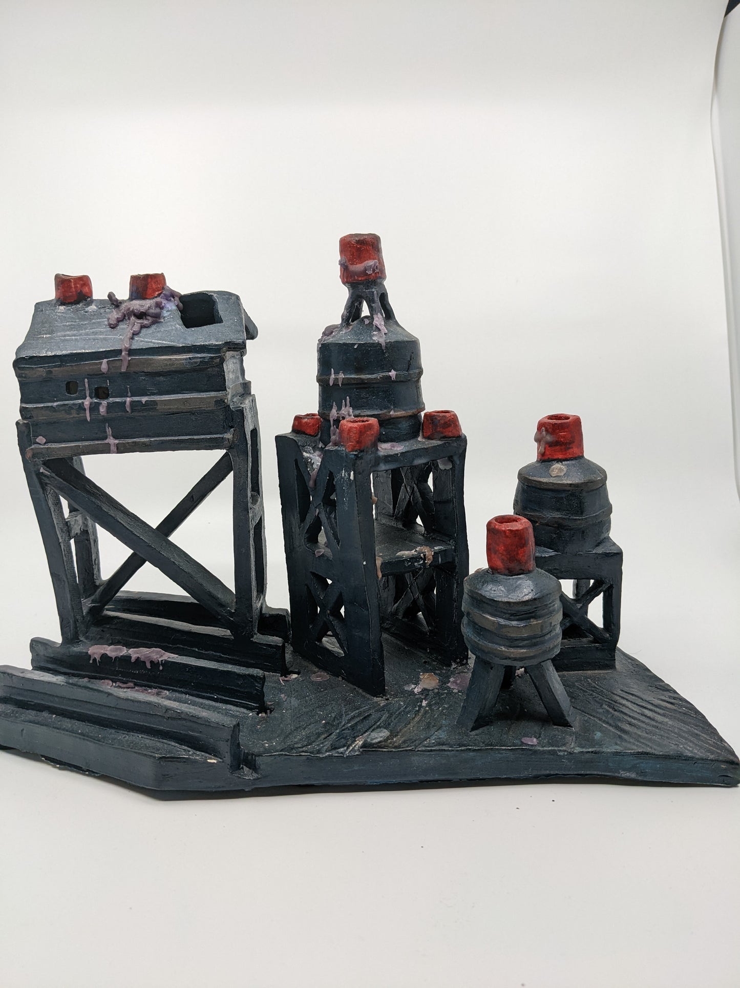 Industrial Menorah
