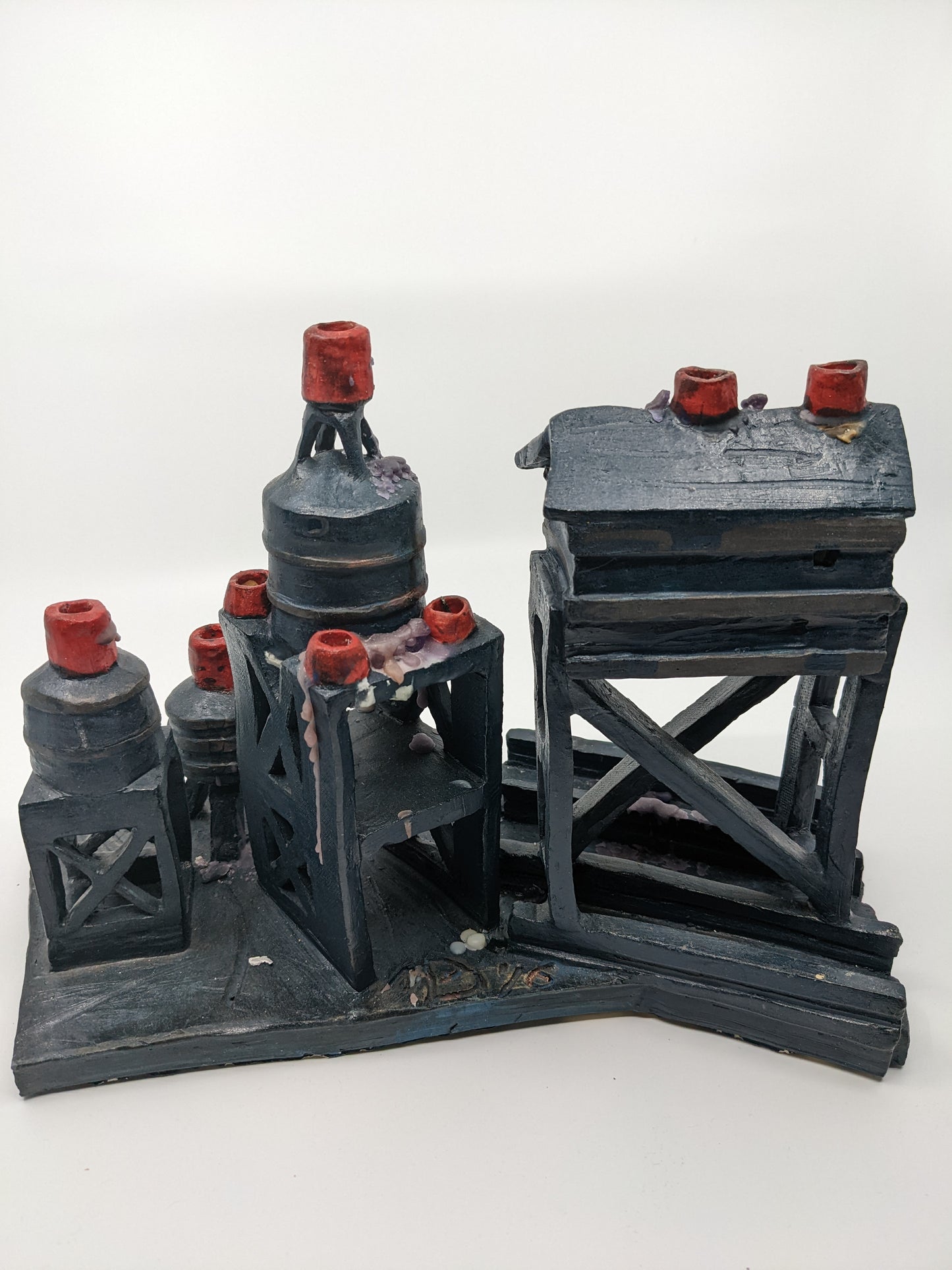 Industrial Menorah