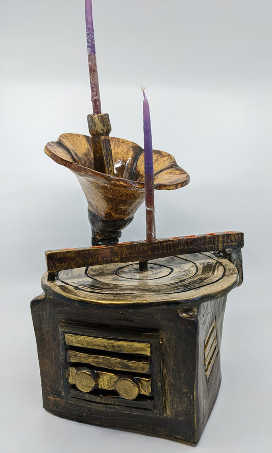 Victrola Menorah
