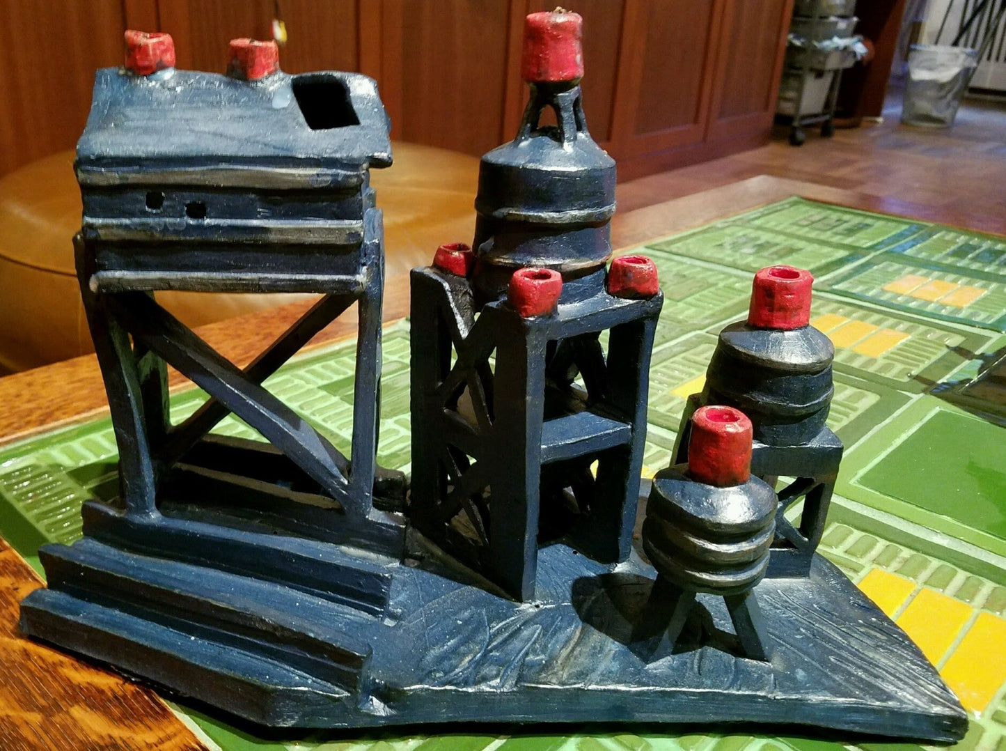 Industrial Menorah